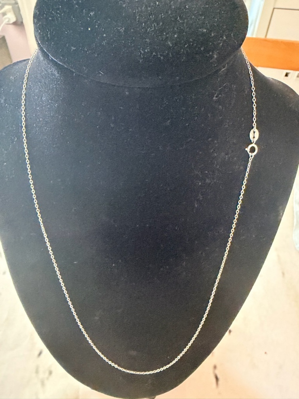 Classic 925 Sterling Silver Cable Chain Necklace - Silver